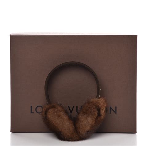 louis vuitton earmuffs|Designer Hats & Gloves for Women .